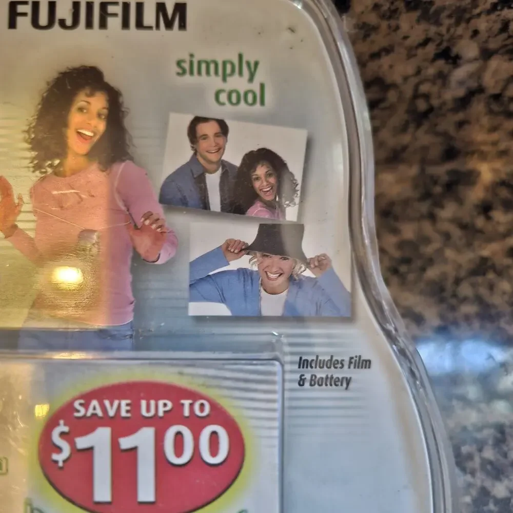 Vintage Film Camera FUJIFILM Q1 New In Box Film Included